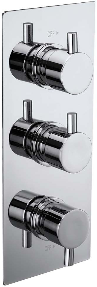 SY-CV10B-N Concealed Triple Shower Valve 2 Way Diverter